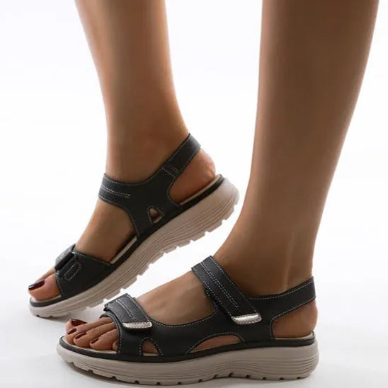 Women's Comfortable Orthopaedic Sandals - Adjustable Straps for Spring & Summer Style