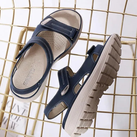 Women's Comfortable Orthopaedic Sandals - Adjustable Straps for Spring & Summer Style