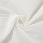 Women's Cotton Linen Blend Ruffle Sleeveless Top & Wide-Leg Trousers Two Piece Set Set | White