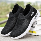 Women's Cushioned Pain Relief Orthopaedic Slip-On Trainers for Active Comfort and Support