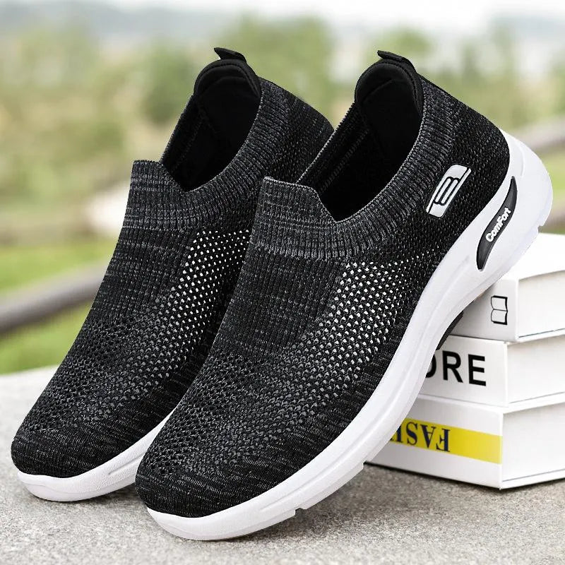 Women's Cushioned Pain Relief Orthopaedic Slip-On Trainers for Active Comfort and Support