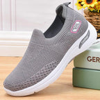 Women's Cushioned Pain Relief Orthopaedic Slip-On Trainers for Active Comfort and Support