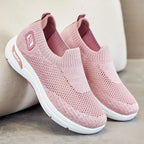 Women's Cushioned Pain Relief Orthopaedic Slip-On Trainers for Active Comfort and Support