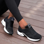 Orthopaedic Women's Lightweight Pain Relief Comfortable Walking Shoes for all Occasions Black