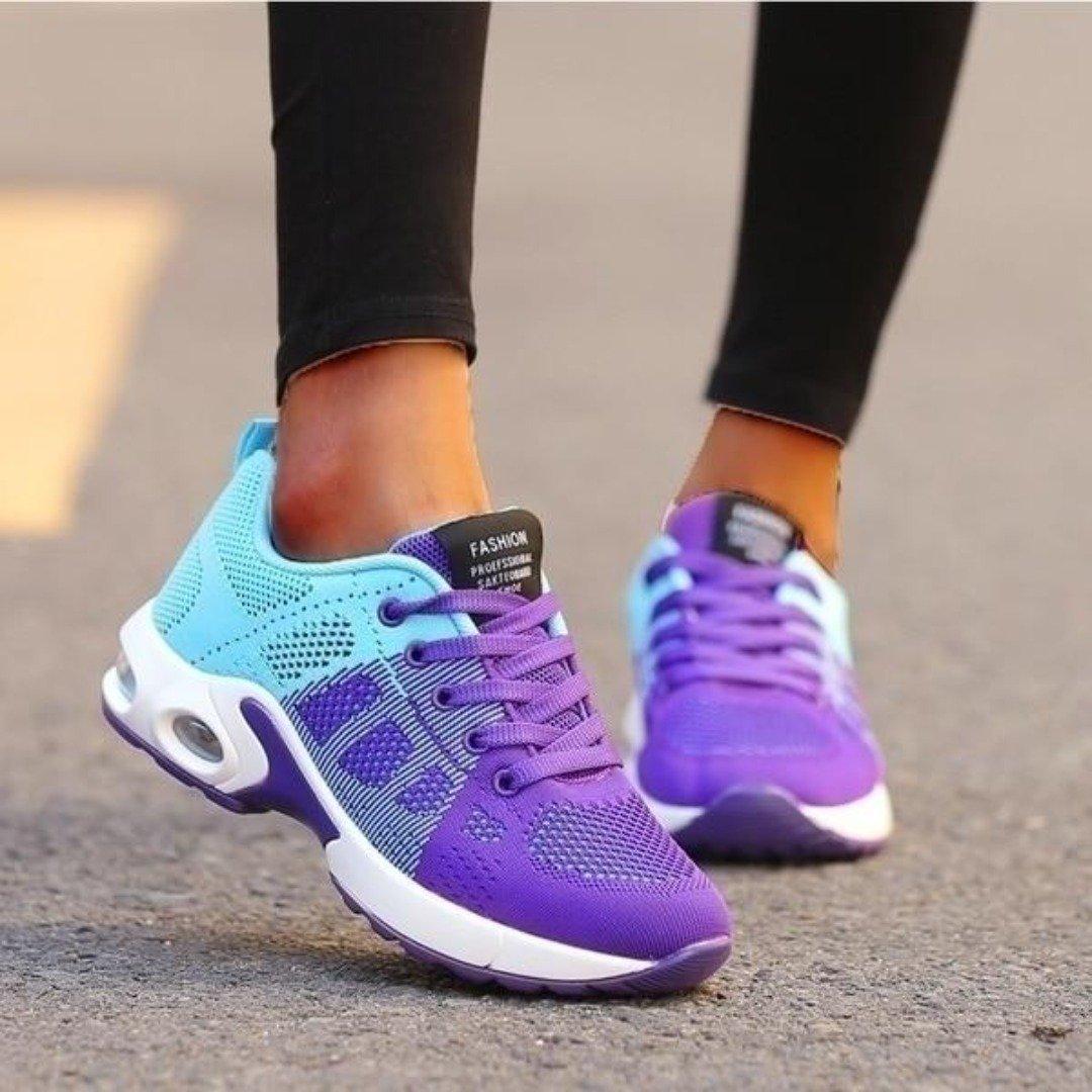 Orthopaedic Women's Lightweight Pain Relief Comfortable Walking Shoes for all Occasions Aqua