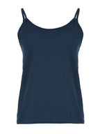 Women's Linen Blend Spaghetti Strap Top - Lightweight Summer Style