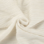 Women's Linen Blend Two-Piece Set – Tie-Front Crop Top & Wide-Leg Trousers
