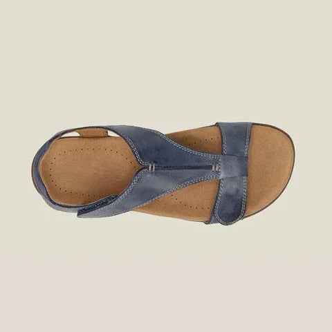 Women's Orthopedic Sandals - Cushioned Footbed, Adjustable Straps, Ergonomic Design