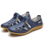 Women's Orthopaedic Anti-Slip Sandals - Comfy, Supportive Walking Shoes for Summer Navy