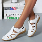 Women's Orthopaedic Anti-Slip Sandals - Comfy, Supportive Walking Shoes for Summer White