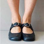 Women's Pain Relief Orthopaedic Comfort Walking Sandals - Adjustable Buckle Strap, Low-Heel Style