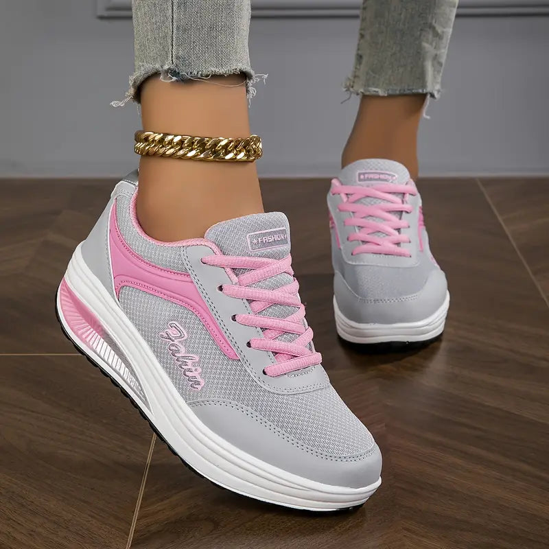 Orthopaedic Women's Pain Relief Flex Shoes - Breathable, Comfortable & Stylish Pink
