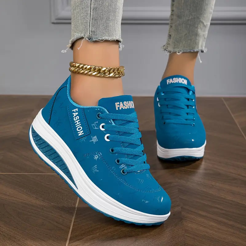 Orthopaedic Women's Pain Relief Flex Shoes - Breathable, Comfortable & Stylish Blue