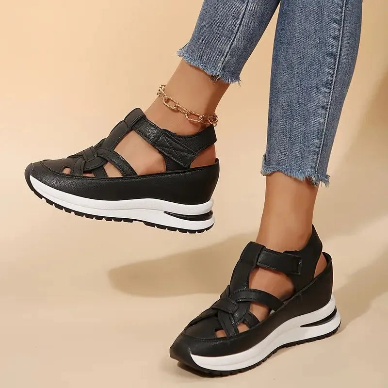 Women's Orthopaedic Sandals with Adjustable Straps & Cushioned Sole for Comfort and Style