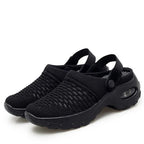 Women's Orthopaedic Shoes with Air Cushion Sole & Breathable Mesh Black