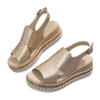 Women's Orthopaedic Slingback Platform Sandals with Supportive Comfort