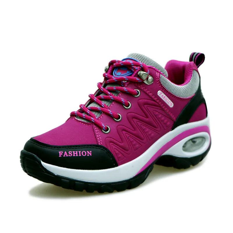 Orthopaedic Women's Slip-On Pain Relief Shoes - Comfortable Fit Pink