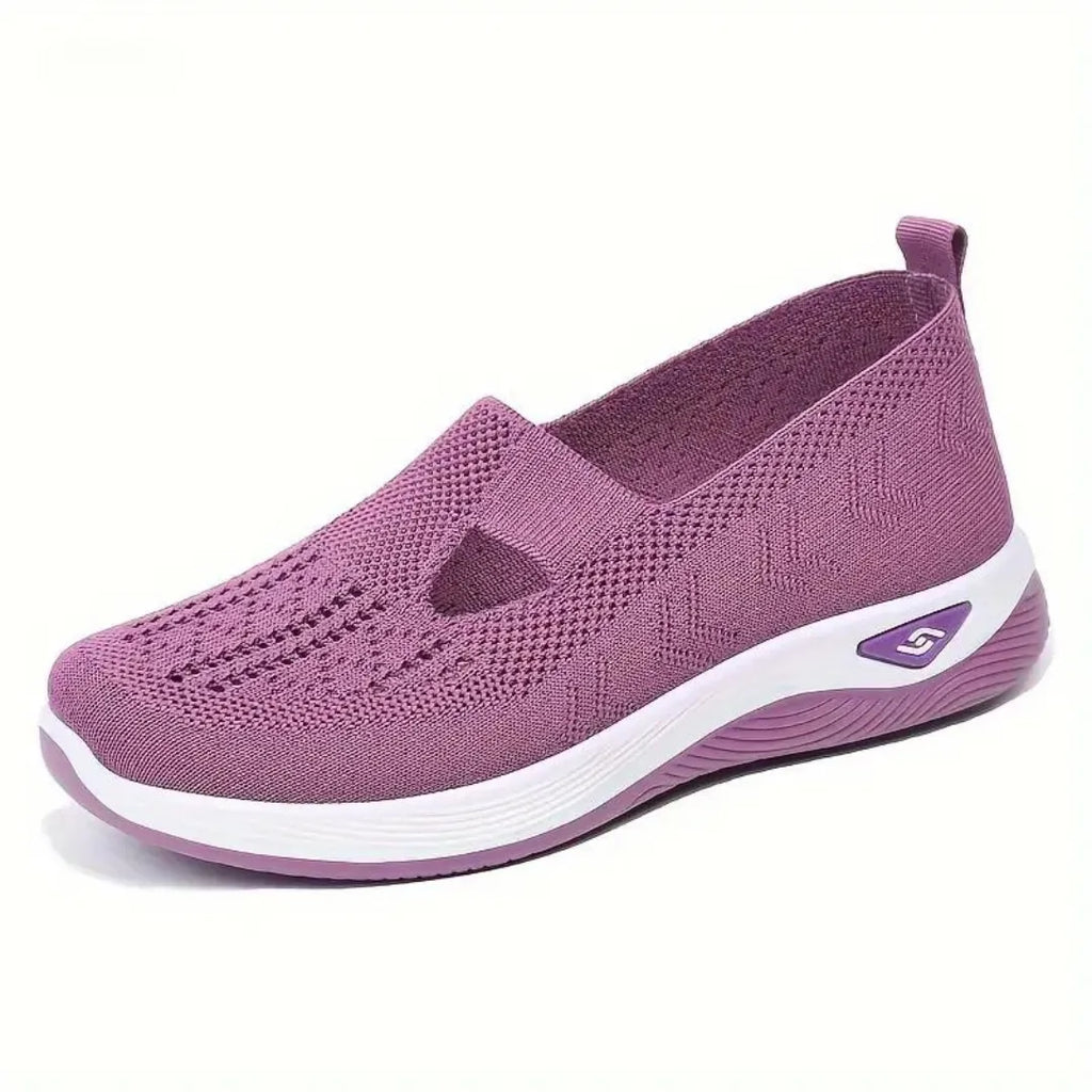 Women's Orthopaedic Slip-On Shoes with Arch Support - Breathable Comfort Footwear