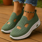 Women's Orthopaedic Slip-On Shoes with Arch Support - Breathable Comfort Footwear
