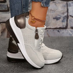 Women's Orthopaedic Sneakers - Elegant, Comfortable, Cushioned Sole for All-Day Support