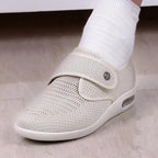 Women's Pain Relief Orthopaedic Sneakers with Adjustable Hook-and-Loop Closure for All-Day Comfort